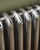 Kartell Niagara Antique Silver Floor Standing Radiator Front View