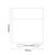Cosytoes SoftMat Plus 9.0 M2 Underfloor Heating Mat Top Down Product Measurements