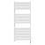 Athens White Flat Panel Digital Thermostatic Electric Heated Towel Rail Front View