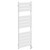 Athens White Flat Panel Digital Thermostatic Electric Heated Towel Rail Left Hand Side View