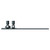 Alcudia Anthracite Digital Thermostatic Electric Heated Towel Rail Top Down View