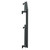 Bruges Horizontal Anthracite Electric Single Panel Radiator Side on View