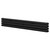 Bruges Latitude Matt Black Double Panel Radiator Right Hand Side View