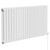 Bruges Horizontal White Electric Double Panel Radiator Left Hand Side View