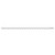 Bruges Horizontal White Electric Single Panel Radiator Top Down View