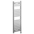 Cadiz Chrome Flat Panel Digital Thermostatic Electric Heated Towel Rail Left Hand Side View