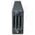 Copenhagen Horizontal Anthracite Digital Thermostatic Electric Quadruple Column Radiator Side on View