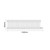 Copenhagen Horizontal Anthracite Digital Thermostatic Electric Quadruple Column Radiator Front on Product Measurements