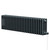 Copenhagen Horizontal Anthracite Electric Quadruple Column Radiator Right Hand Side View