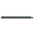 Copenhagen Horizontal Anthracite Digital Thermostatic Electric Triple Column Radiator Top Down View