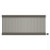 Copenhagen Horizontal Raw Metal Digital Thermostatic Electric Double Column Radiator Front View