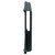 Eindhoven Vertical Anthracite Digital Thermostatic Electric Double Panel Radiator Side on View