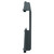 Eindhoven Vertical Anthracite Digital Thermostatic Electric Single Panel Radiator Side on View