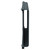 Eindhoven Vertical Anthracite Electric Double Panel Radiator Side on View