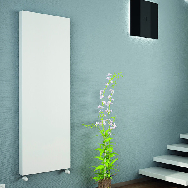 Kartell K-Flat Kompact White 1800mm Type 10 Single Panel Radiator Front View