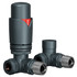 Alves Anthracite Corner Thermostatic Radiator Valves Right Hand Side View