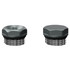 Alves Anthracite Blanking Plug and Bleed Valve Front View