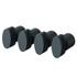 Bruges Set of 4 Anthracite Horizontal Radiator Brackets Right Hand Side View
