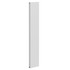 Funchal White 1800mm x 360mm Single Panel Radiator Left Hand Side View