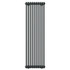 Copenhagen Vertical Anthracite Double Column Radiator Front View