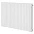Copenhagen Horizontal White Double Column Radiator Right Hand Side View
