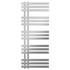 Helsinki Chrome Straight Heated Towel Rail Front View