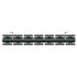 Hannover Vertical Anthracite Double Panel Radiator Top Down View