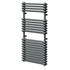 Halle Anthracite Vertical Double Column Electric Heated Towel Rail Right Hand Side View