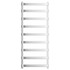 Monaco Chrome Curved Heated Ladder Rail Front View