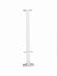 Kartell K-Rad White 400mm Type 22 Floor Mounted Radiator Bracket - FB400 Front View
