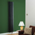 Kartell Cincinnati Anthracite 2000mm x 351mm Single Panel Radiator - CVG Front View