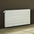 Kartell K-Flat Premium Kompact White 500mm Type 11 Single Panel Radiator Front View