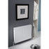 Kartell K-Rad Kompact White 300mm Type 22 Double Panel Radiator Front View