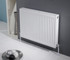 Kartell K-Rad Kompact White 900mm Type 21 Double Panel Radiator Front View