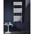Kartell Toledo Stainless Steel Singel Panel Towel Rail Front View