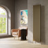 Kartell Toronto Bronze Vertical Single Panel Radiator Front View
