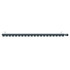Bruges Horizontal Anthracite Digital Thermostatic Electric Single Panel Radiator Top Down View