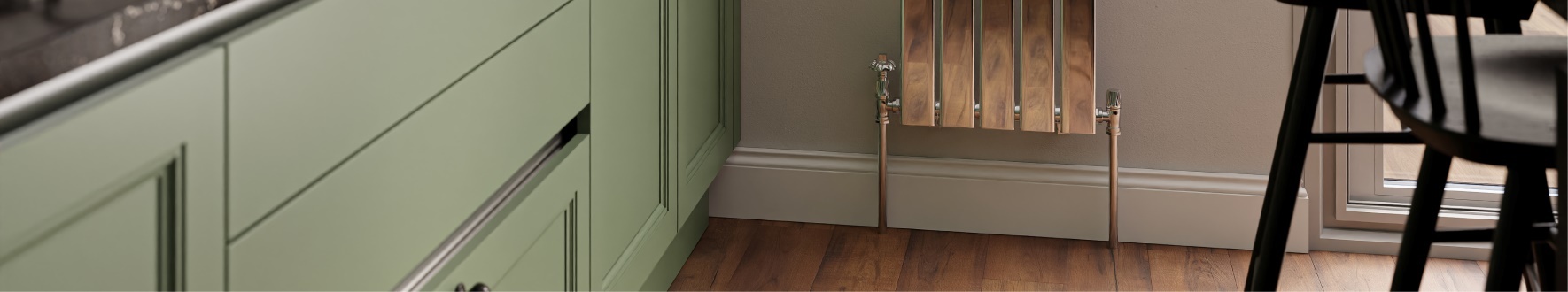 Chrome Accessories at Top Radiators