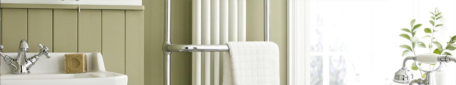 Old London Towel Rails at Top Radiators