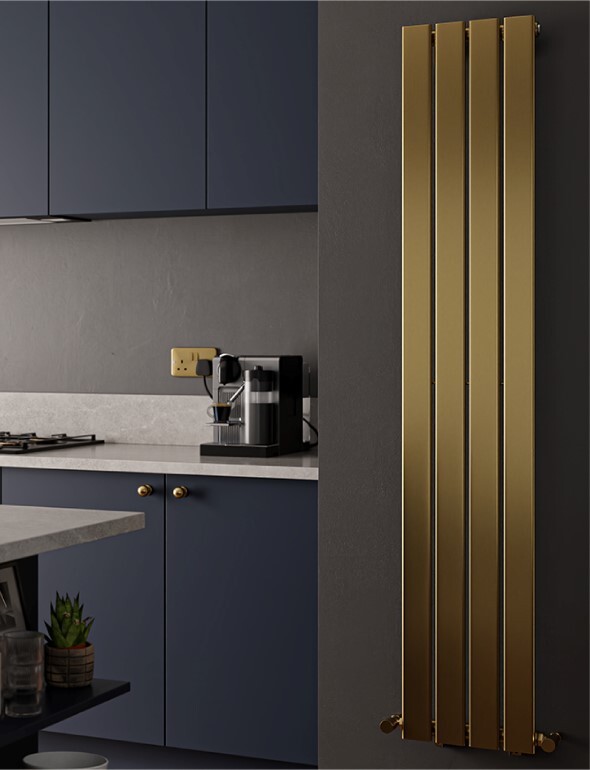 Brass Heating at Top Radiators