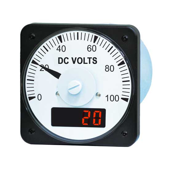 HLS-110DI Combo Switchboard DC Voltmeter | Hoyt Meter