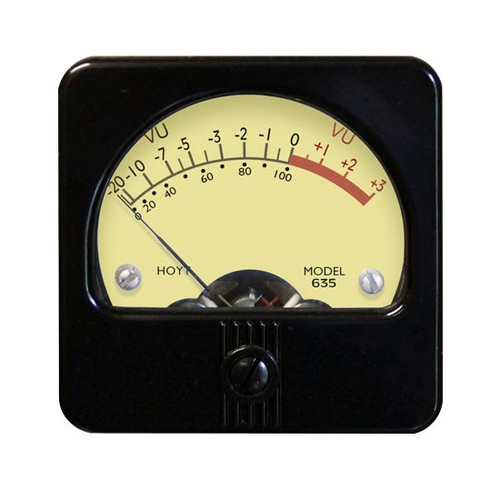 AL20 Vintage Style Audio Level Meter | Hoyt Meter