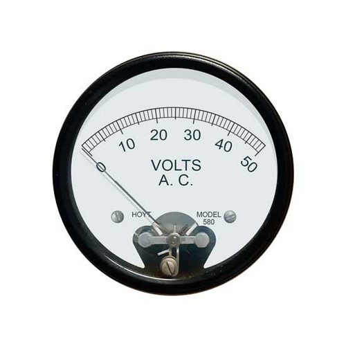 580 3.5" AC Voltmeter