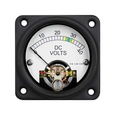 Fielect 91C4 DC 0-3V Analog Panel Voltage Meter – Easy-Read Gauge With 2.5% Accuracy