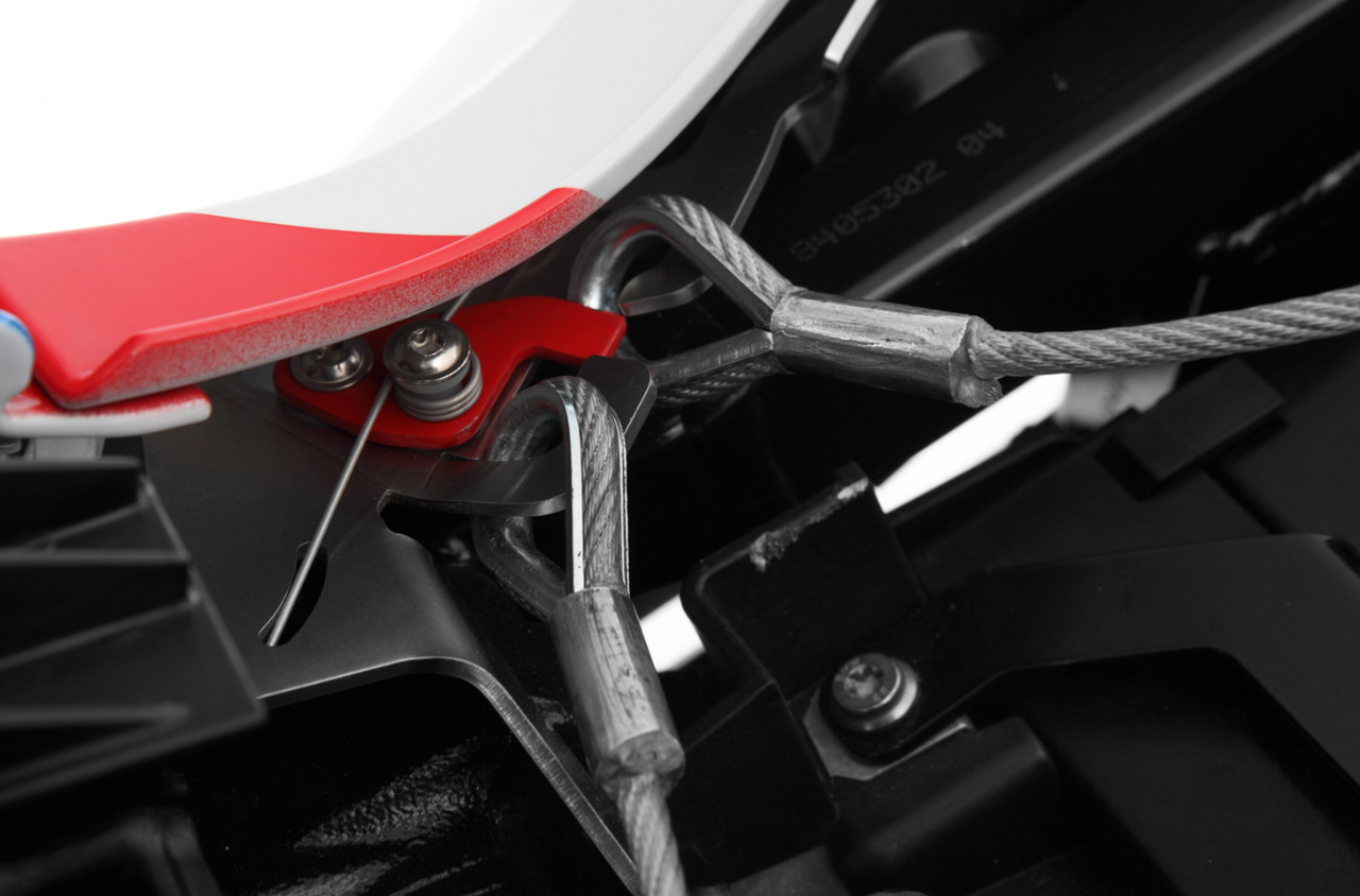 Wunderlich helm antidiefstalsysteem »HELMLOCK« zilver