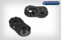Wunderlich EVO1 adapter 23mm-zwart-paar Wunderlich EVO1 adapter 23mm-zwart-paar
