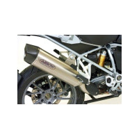 Titanium uitlaat demper Arrow | BMW R1200GS / R1250GS 2019 Titanium uitlaat demper Arrow | BMW R1200GS / R1250GS 2019