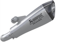 BMW Einddemper hoog, zonder buddyseatframe, titanium