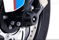 Wunderlich beschermpad voorwiel G 310 - voorzijde - zwart 