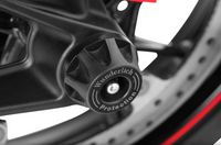 Wunderlich asbeschermblokken »DOUBLESHOCK« - voorzijde - zwart